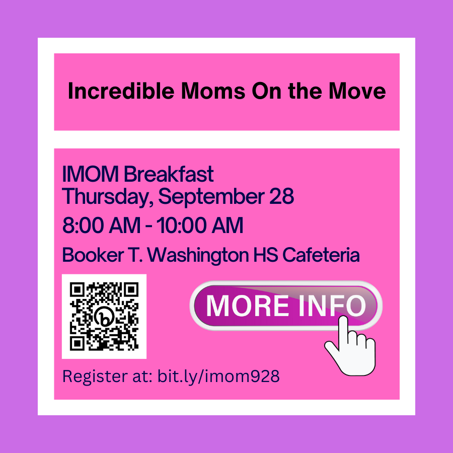  BTW Incredible Moms On the Move Breakfast, click for information